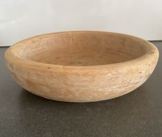 Rustikale Holzschale für Früchte – Ø 29 cm 