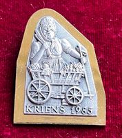 Fasnachtsplakette Kriens Gold 1985  Krienser