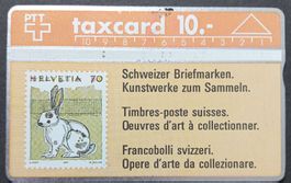 Taxcard - zu Briefmarke - CH