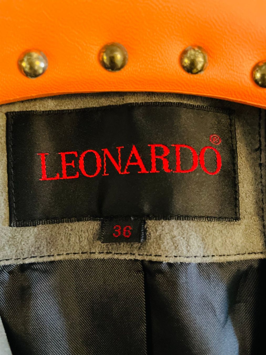 Giacche: Lederjacke der Zürcher Marke Leonardo – Usato da Zürich venduto da ynuk 2