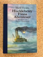 Buch gebunden "Huckleberry Finns Abenteuer", Mark Twain