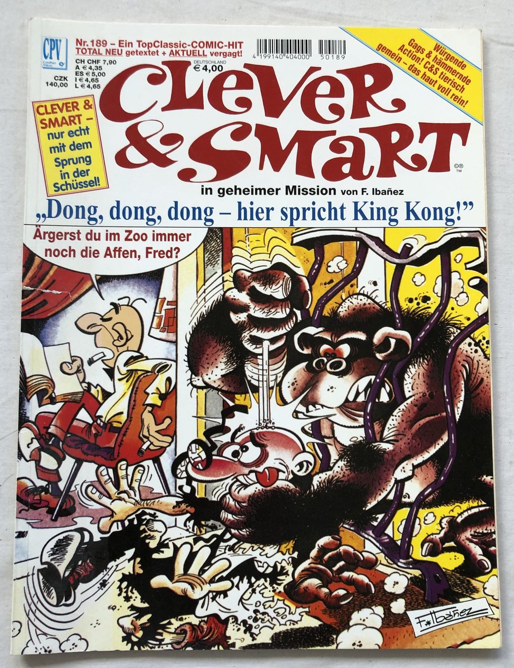 Comics: CLEVER & SMART - Nr.189 - 1.Auflage – Gebraucht aus Schaffhausen von durruti