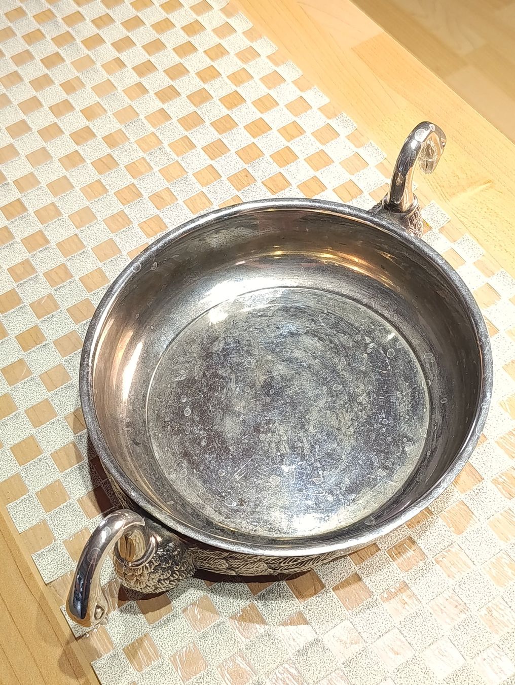 Schalen: Art Deko versilberte Schale um 1930j. Top – Gebraucht aus Steffisburg von 1.Schmuckschatulle 3