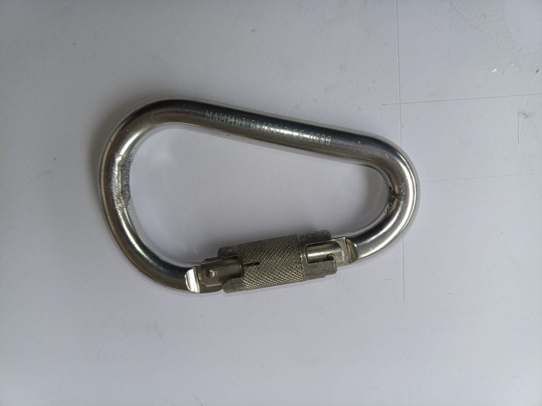 Attrezzatura da arrampicata: Mammut Schraubkarabiner – Usato da Wängi venduto da Ladys_First