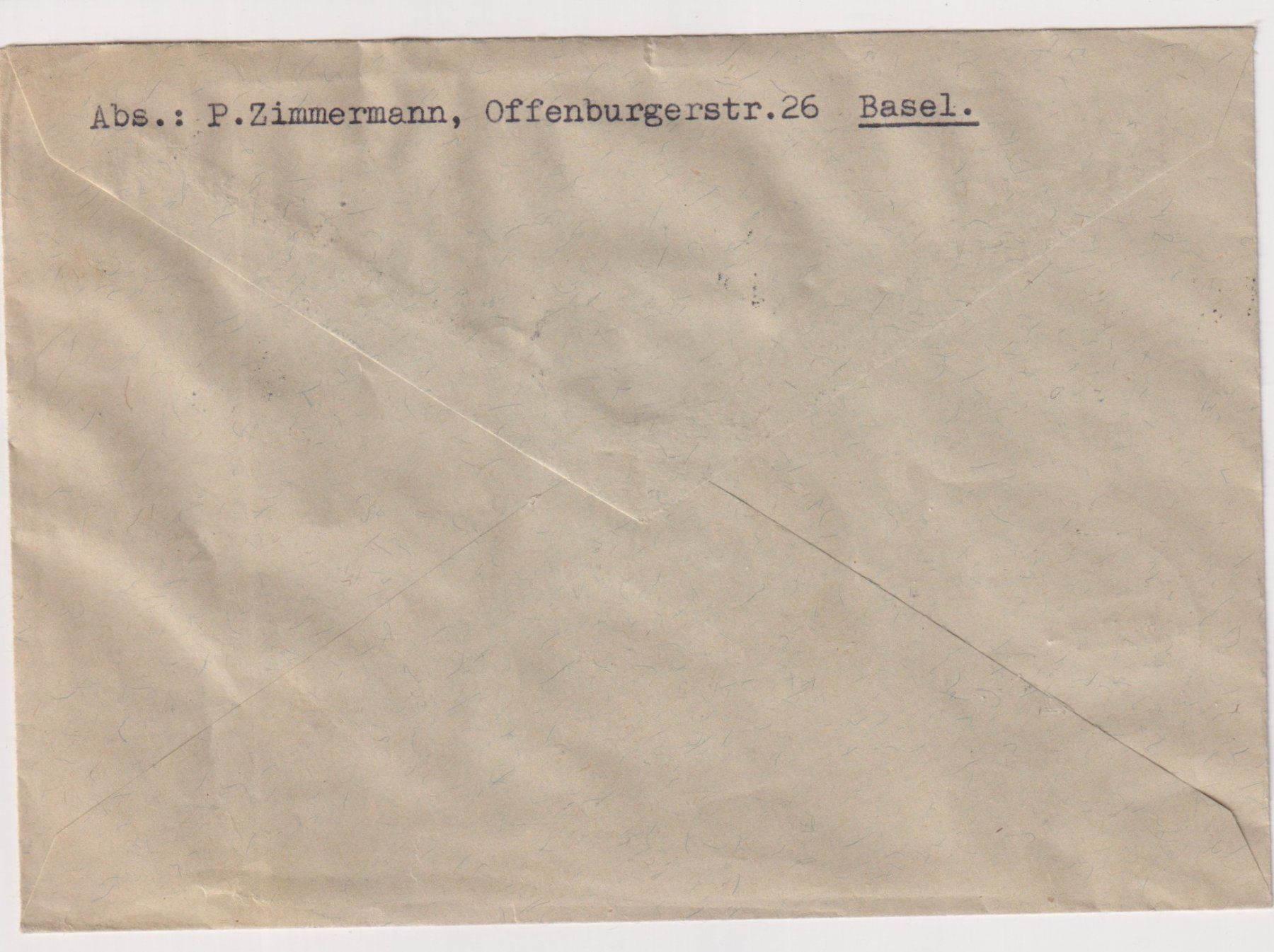 Alle Briefmarken: Flugpost - 1939-, ZÜRICH-BASEL+++, top Stempel+++ – Gebraucht aus Samnaun-Compatsch von Muckimu 1