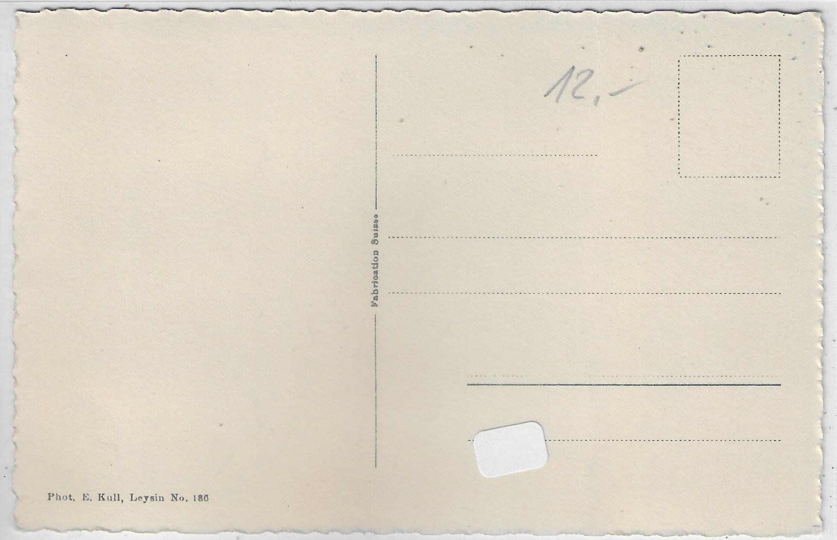 Cartoline postali: Leysin en hiver im Winter – Usato da Ettingen venduto da Kartenplanet 1