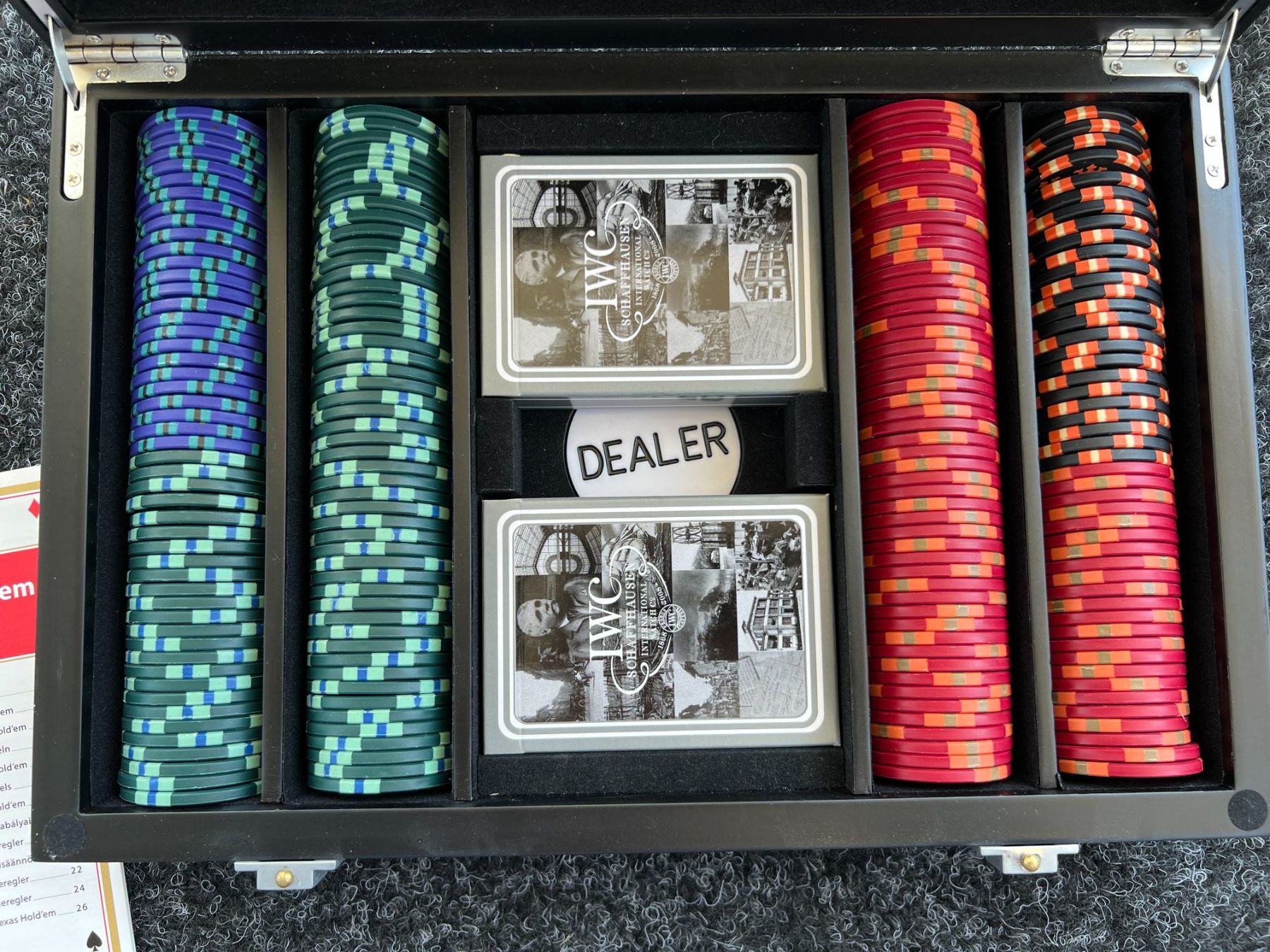 Jouets: IWC Schaffhausen Poker Set – D'occasion à Ramsen par schubert-classic.ch 2