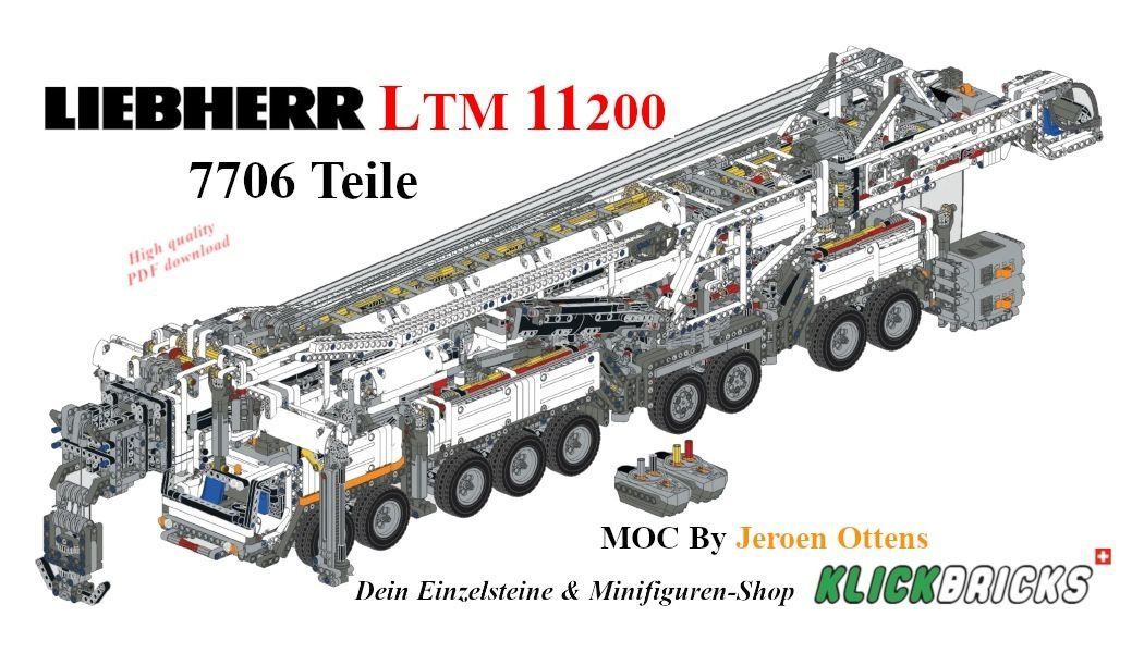 Lego Kit di costruzioni: Legopneukran LTM 11200 – Usato da Seengen venduto da Zopfweg 1