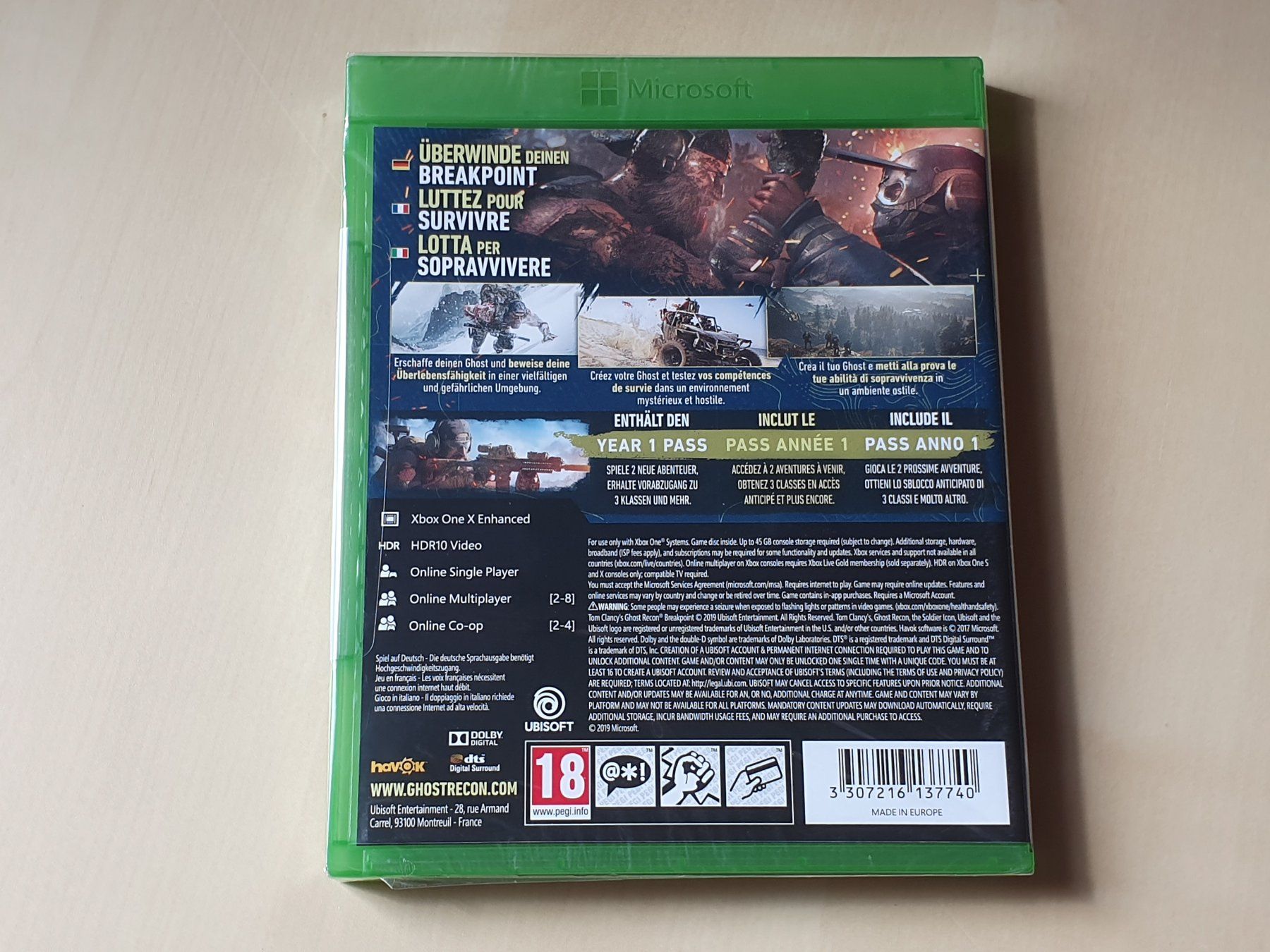 Microsoft Giochi: Ghost Recon Breakpoint Gold Edition neu und ovp – Nuovo e nell'imballaggio originale da Stansstad venduto da collectorsshop 1