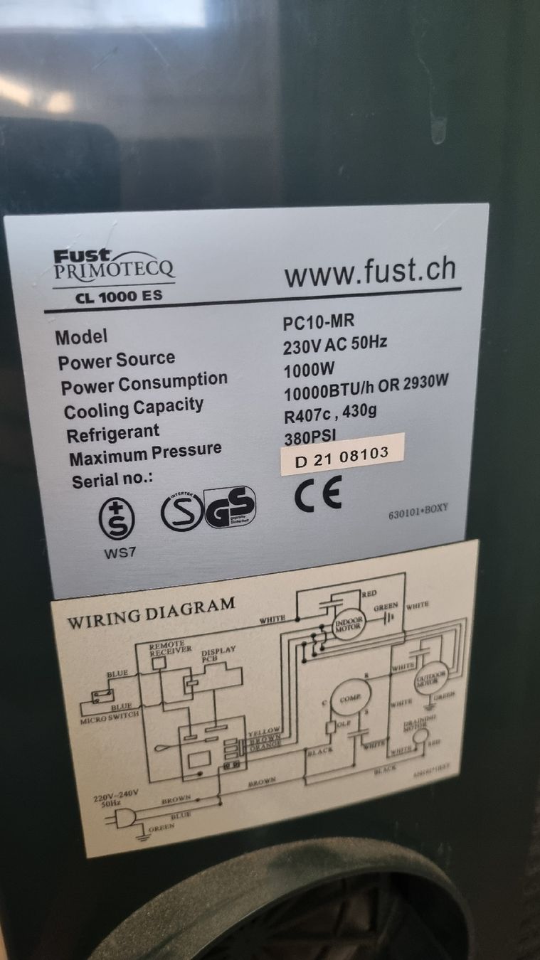 Climatiseurs: Klimagerät Fust Primoteq CL 1000 E  – D'occasion à Winterthur par Kunni 1