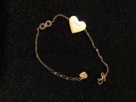 Schönes Thomas Sabo Armband Unendlichkeit & Herz "Love"