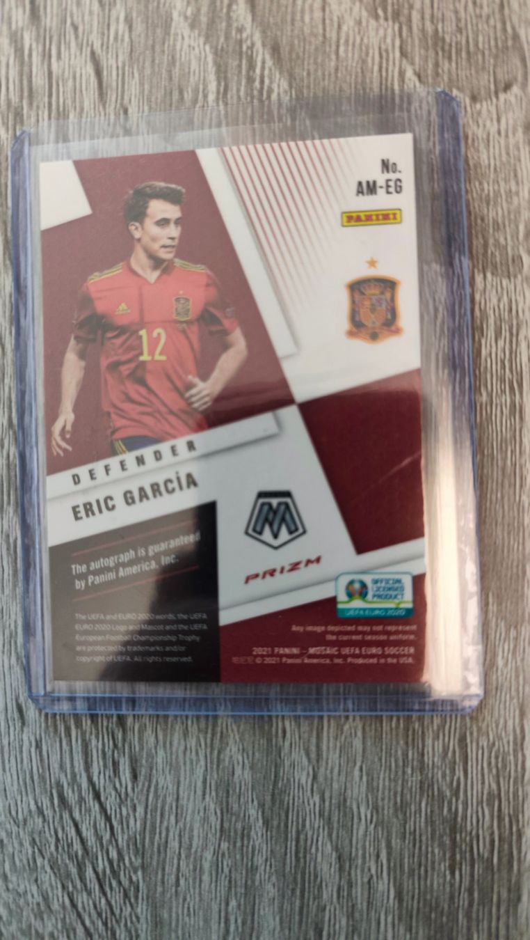 Panini Sammelbilder & Trading cards: Panini Euro 2020 Eric Garcia mit Autogramm RC – Gebraucht aus St. Gallen von RudyundFloydCards 1