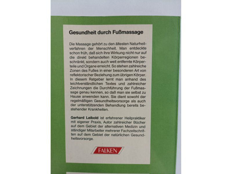 Libri: Fusssohlenmassage – Usato da Bätterkinden venduto da Elefantenzoo 1