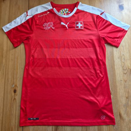 Trikot Schweiz Puma Gr. M Schweizer Fussball Nati