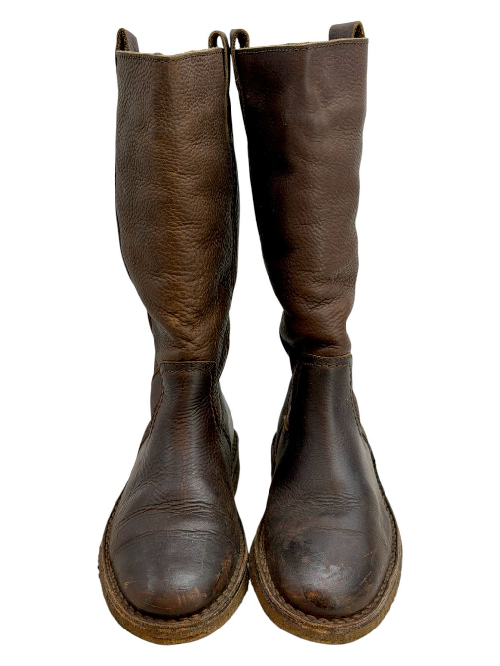 TBS Damenschuhe: Bottes TBS fourrées en cuir marron. Pointure 39 – Gebraucht aus Cossonay-Ville von PatineDuTemps 1