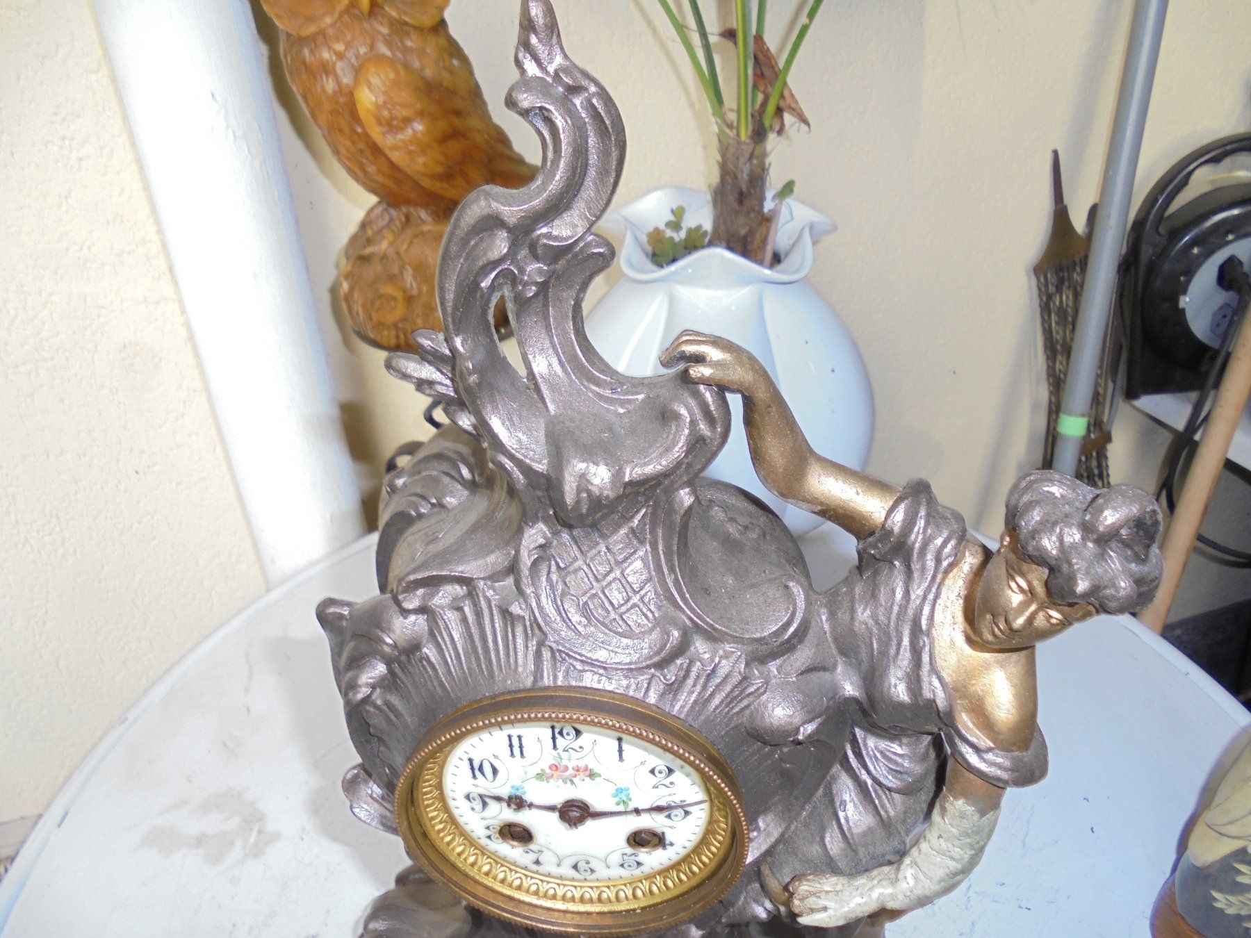 Orologi da terra & Orologi da parete: Antike Pendule, ca. 1900 – Usato da Camorino venduto da Hunpete 1