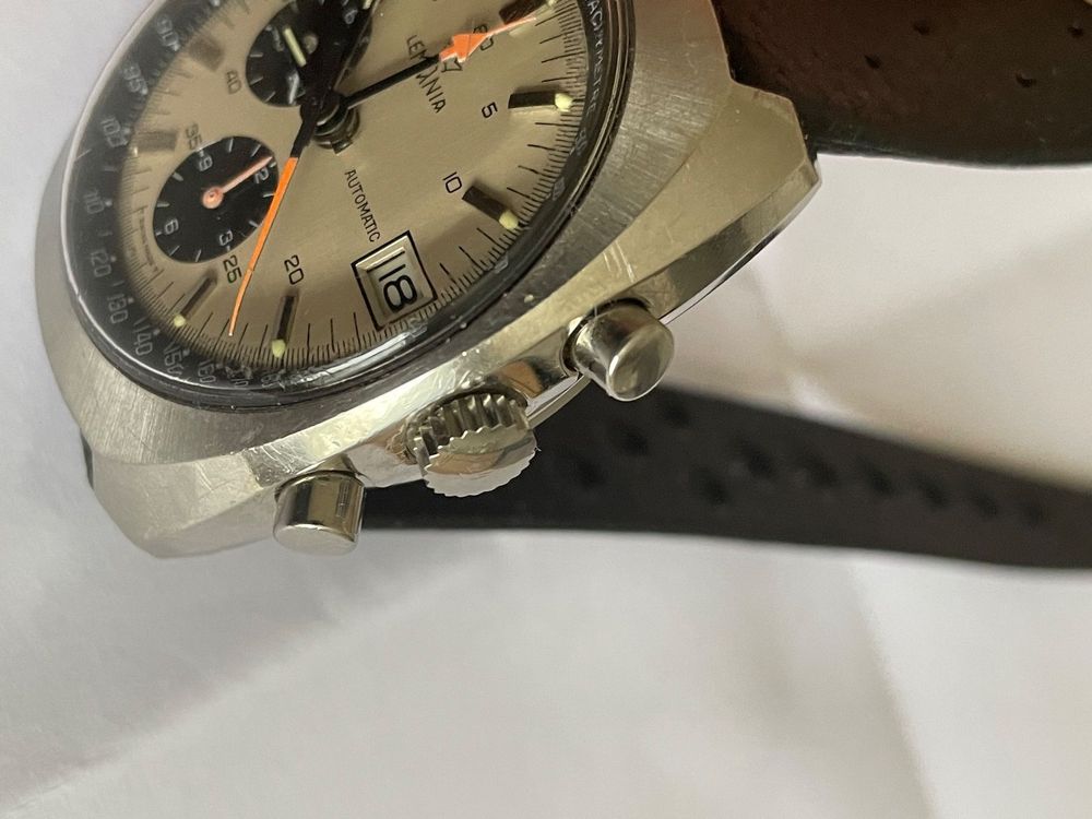 Cadran De Montre Lemania Vintage - Occasion, Origine France, Pièce Détachée Ou Décoration