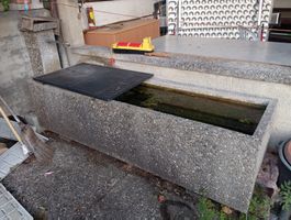 Waschbeton brunnen