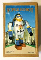 Blech Roboter "Super Robot" Retro-Spielzeug für Sammler