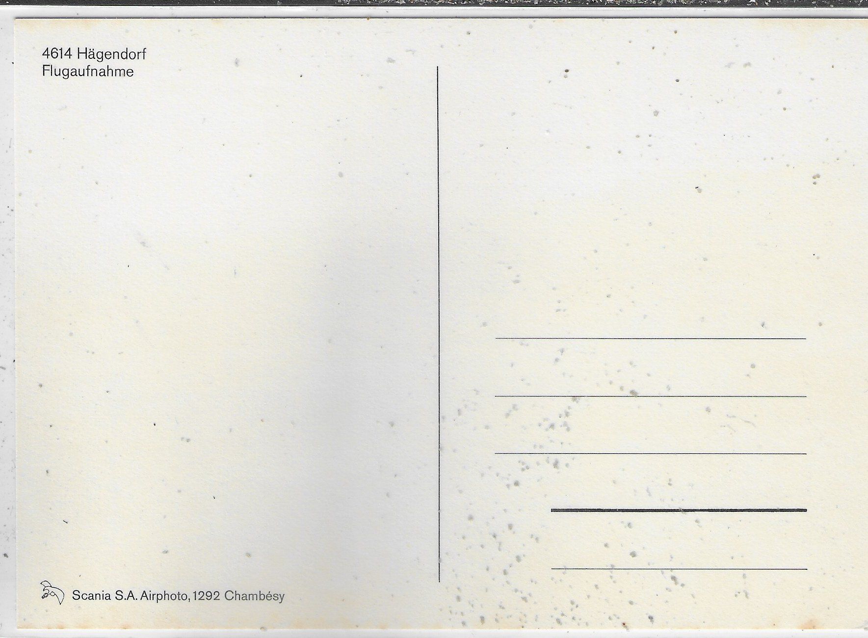 Cartoline postali: Flugaufnahme Hägendorf SO – Usato da Ettingen venduto da Kartenplanet 1