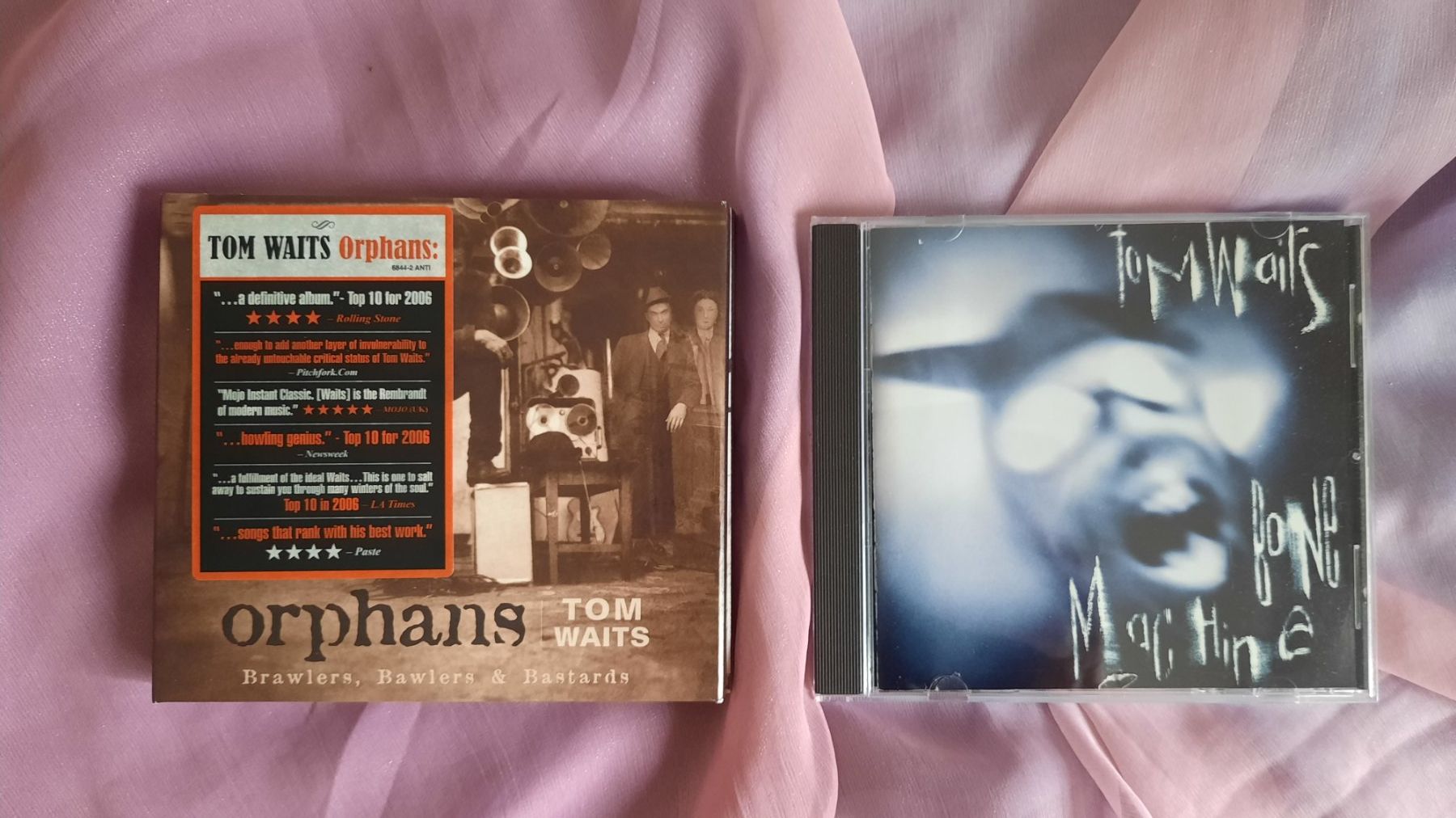 CD: TOM WAITS - ORPHANS (3 CDs) + BONE MACHINE – Usato da Lausanne venduto da min_myq9