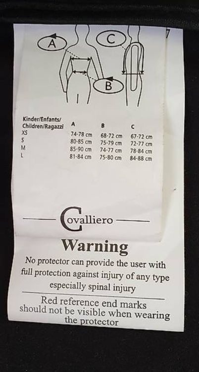 Protections: Reitweste Covalliero – D'occasion à Mörigen par lila-murmeltier 1