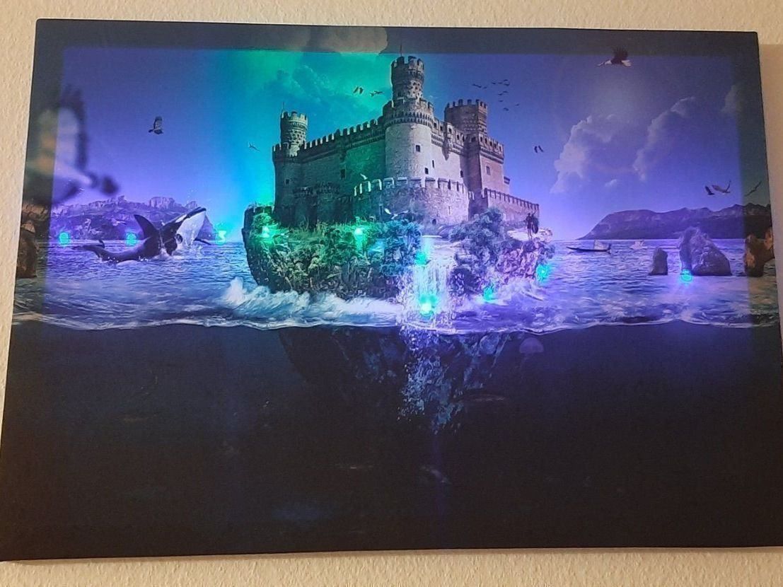 Poster & Bilder: Kinloch Castle Scotland LEDBild Leinwand – Neu und originalverpackt aus Kilchberg ZH von ruedi34 1