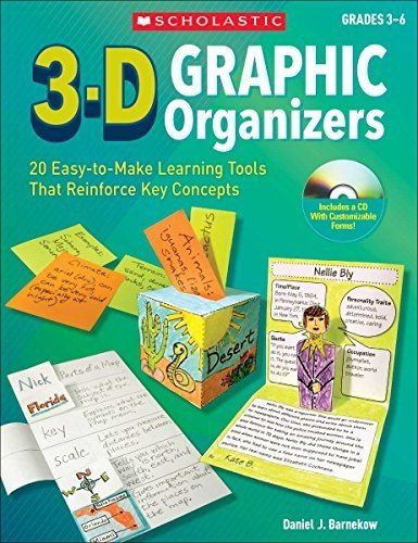 Libri: 3-D Graphic Organizers • 20 Learning Tools • Includes CD – Usato da Niederrohrdorf venduto da Robinia