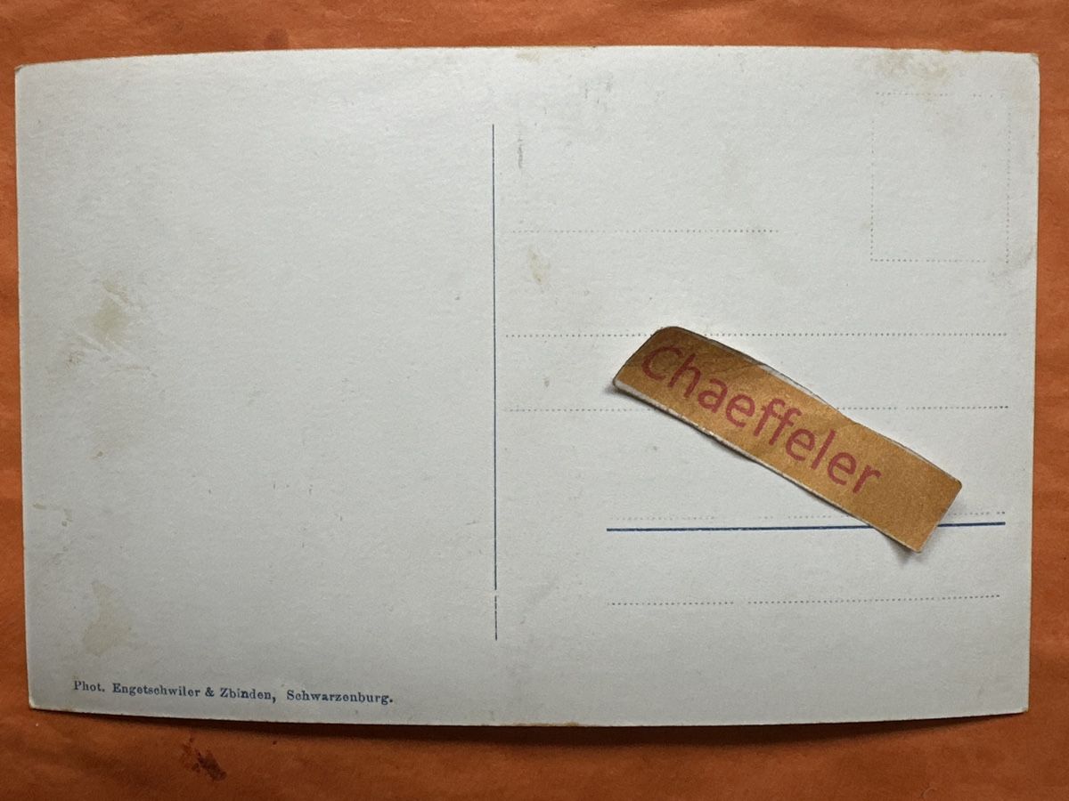 Ansichtskarten: Alte Ansichtskarte Guggershörnli. – Gebraucht aus Zürich von Chaeffeler 1