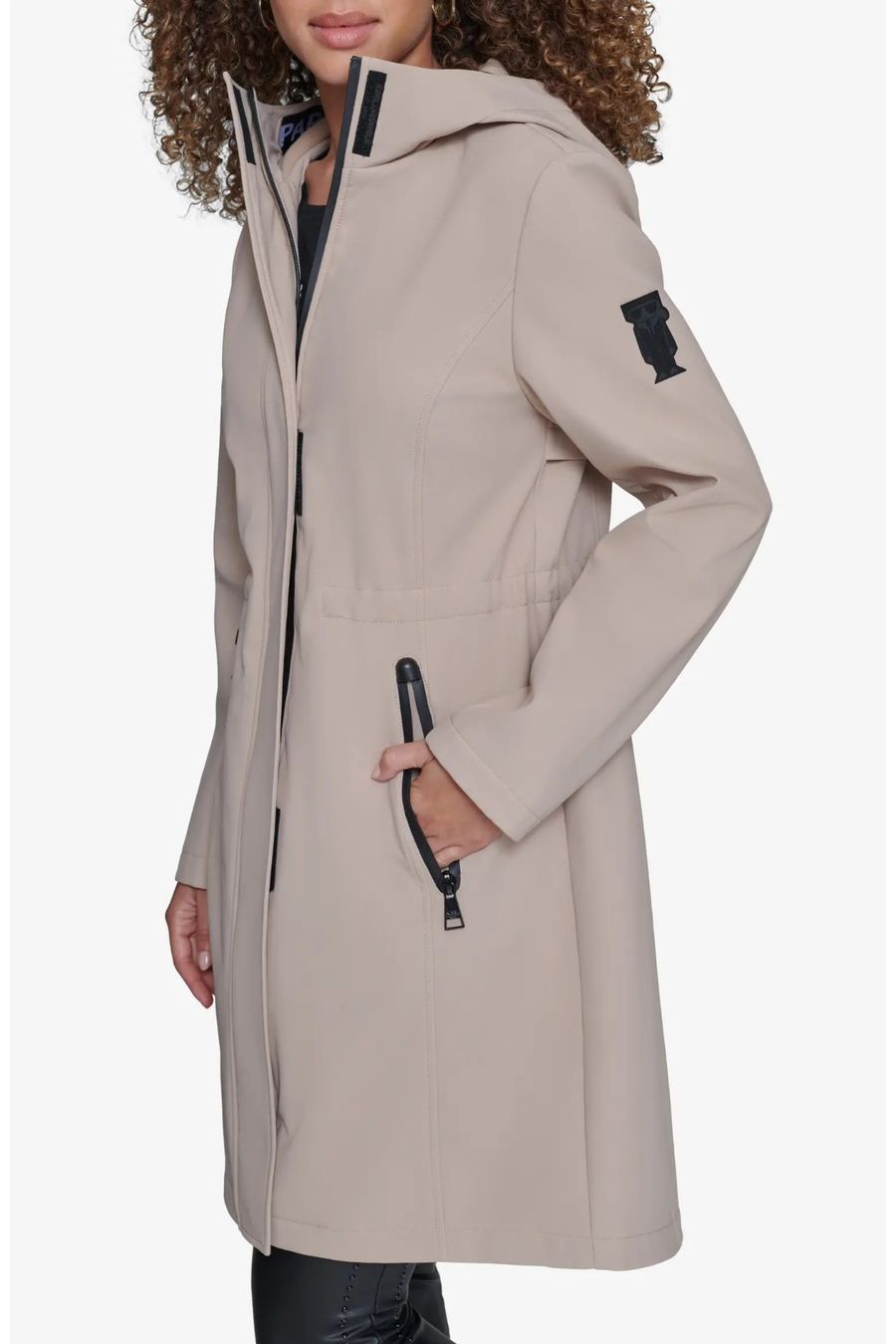 Karl Lagerfeld Cappotti: Karl Lagerfeld Paris - Softshell-Parka mit Kapuze – Usato da St-George venduto da alaixee 6