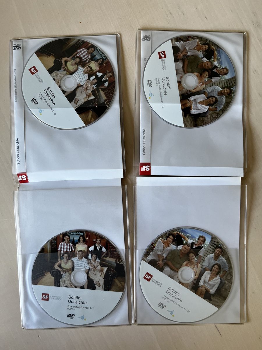Tutti i DVDs: Schöni Uussichte Staffel 1&2 SRF Serie – Usato da Winterthur venduto da Sabbia99 2