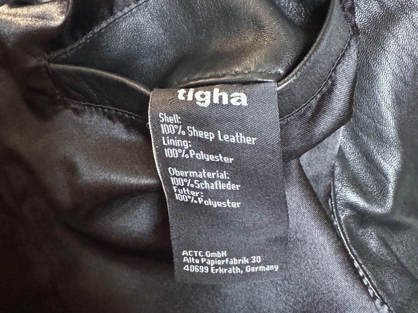 Vestes: Tigha Lederjacke S – D'occasion à olten par momo2417 3