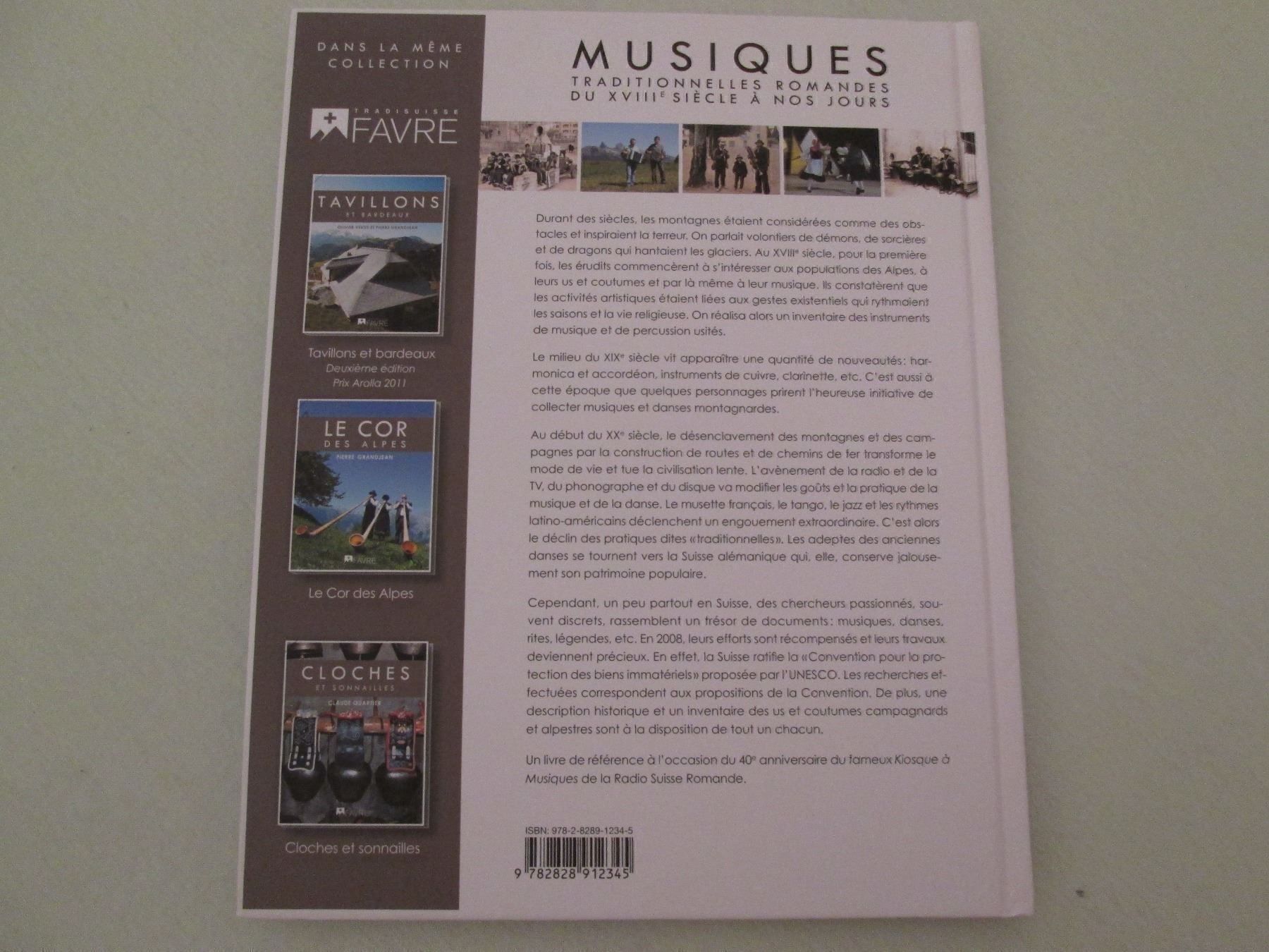 Bücher: Musiques traditionnelles romandes – Gebraucht aus Neuchâtel von Dualseele 9