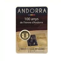 Andora:  2 Euro 2017 100 Jahre Hymne