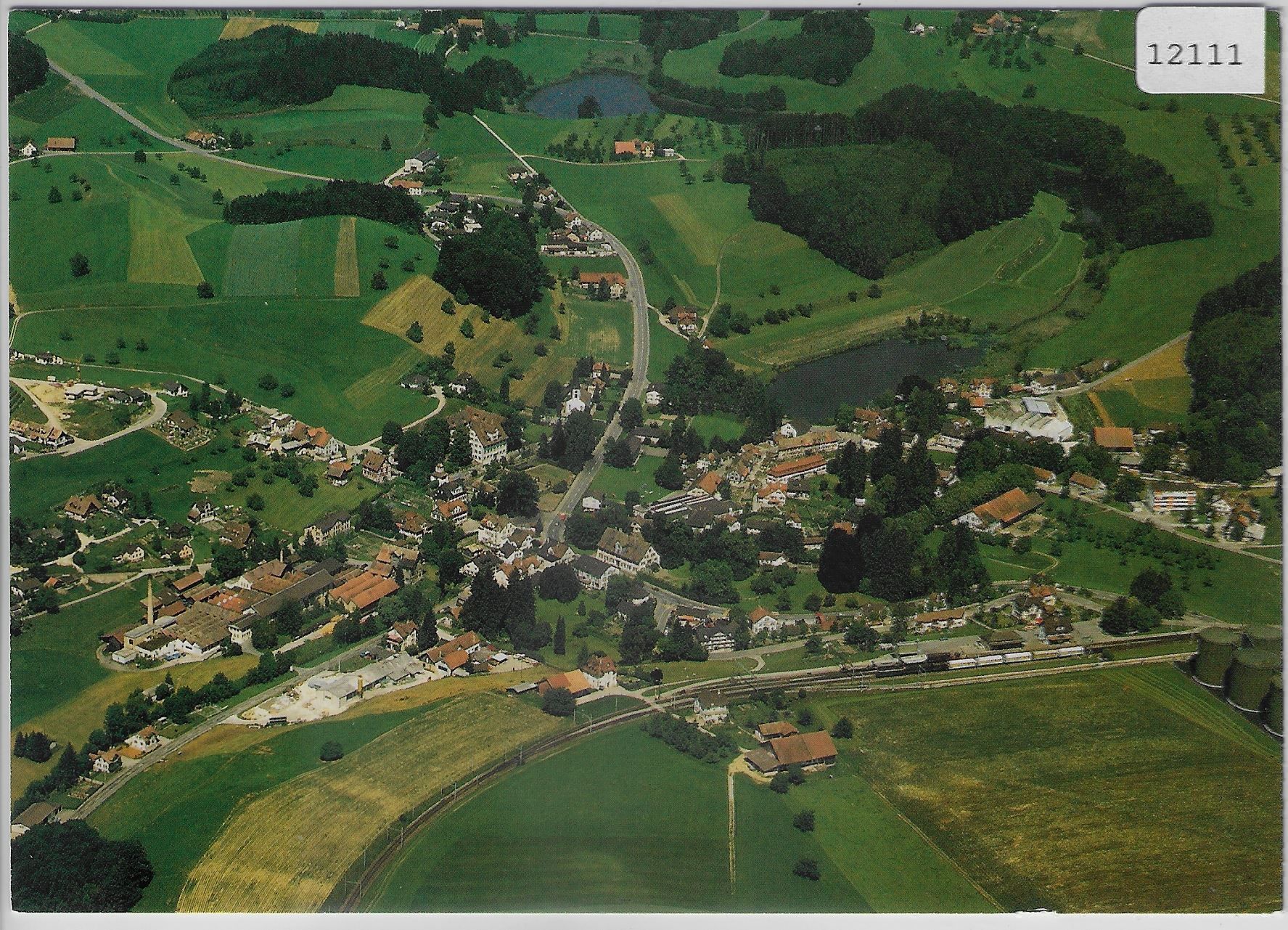 Cartoline postali: Flugaufnahme Hauptwil TG – Antico da Ettingen venduto da Kartenplanet