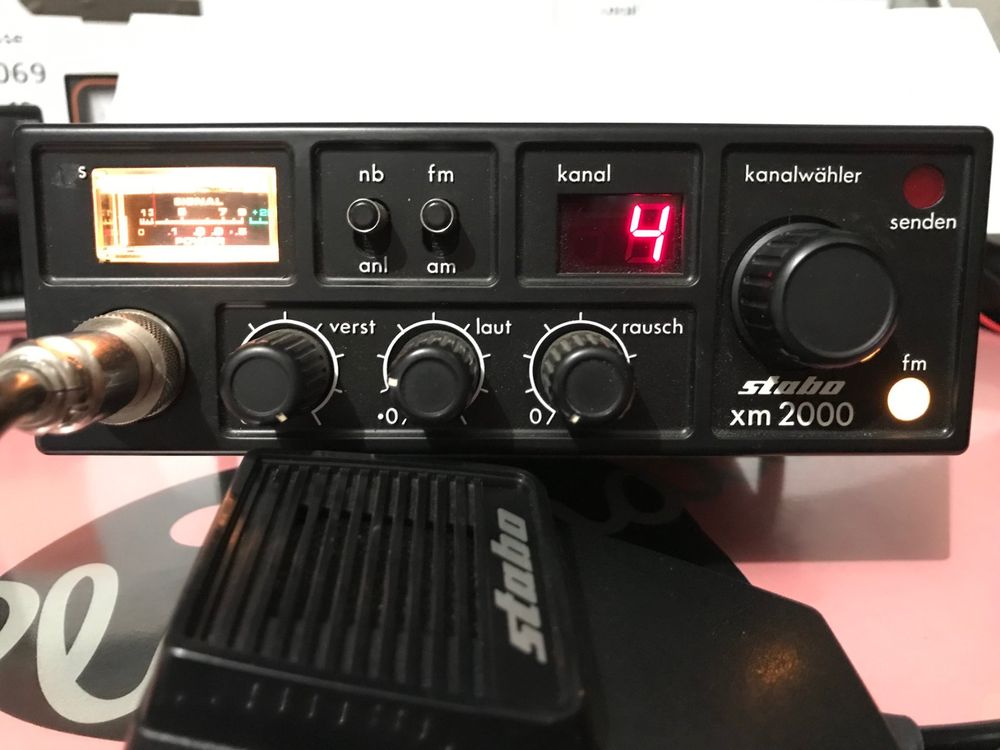 CB STABO XM 2000/22 AM/FM CH RADIO MOBILE (Neu (gemäss Beschreibung ...