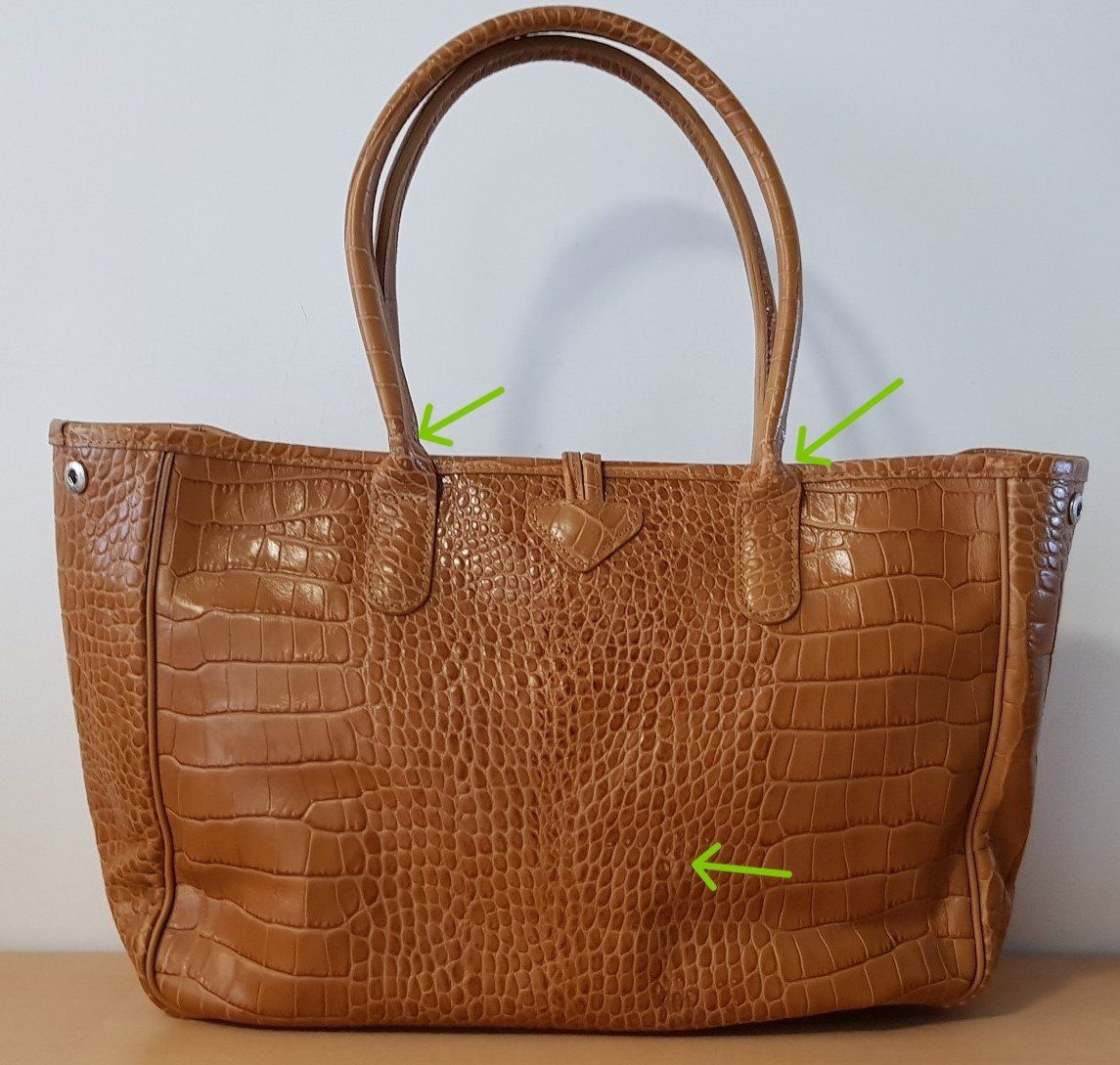 Longchamp Borse da donna: Original Longchamp Roseau Handtasche – Usato da Basel venduto da Birs868 4