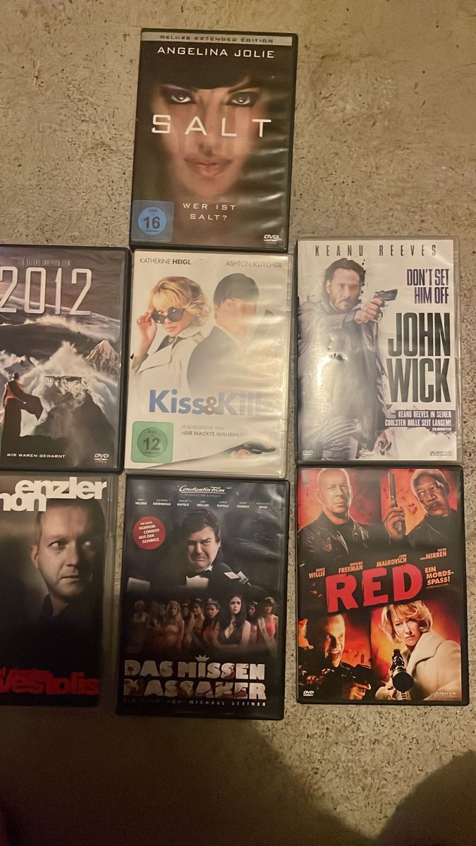 Tutti i DVDs: Top Action-DVDs: John Wick, Salt, Red & mehr – Usato da St. Gallen venduto da J3kiiisg