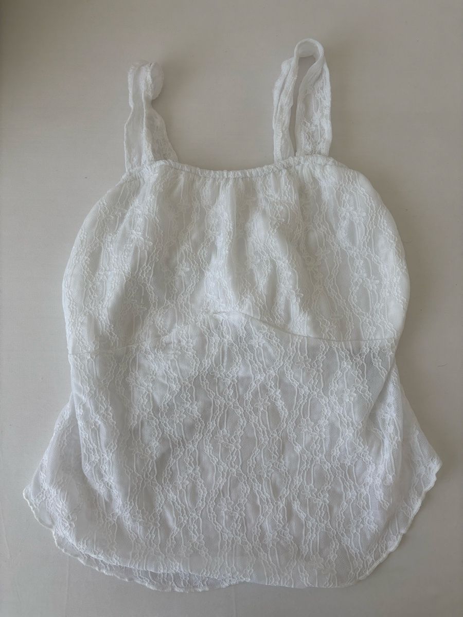 Tops: Weisses Sommer-Top – D'occasion à Arbon par Ursula_566
