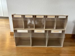 Vintage Kippkasten zweiteilig