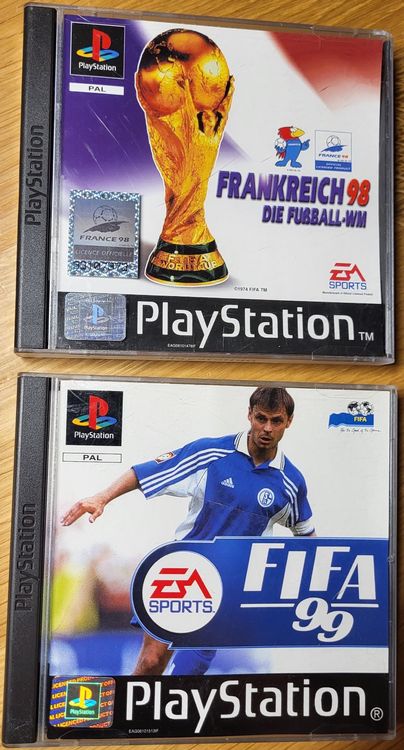 Jeu PS1 FIFA 99 complet en boîte version PAL (N°6191S