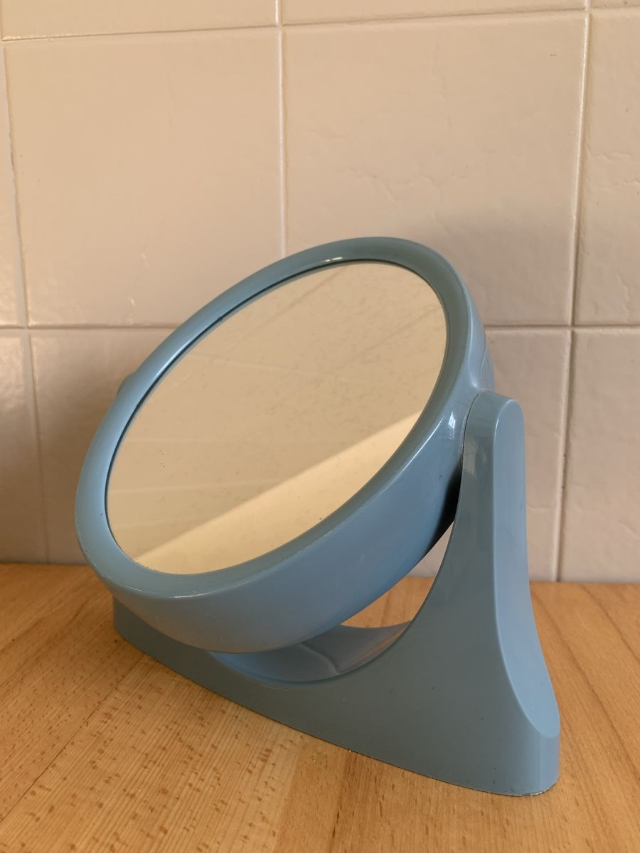 Spiegel: Petit miroir space-âge, made in W.Germany  – Gebraucht aus Lausanne von Nugget.Vintage