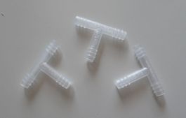 3x Schlauchübergang T-Sück, 4 mm Durchm.