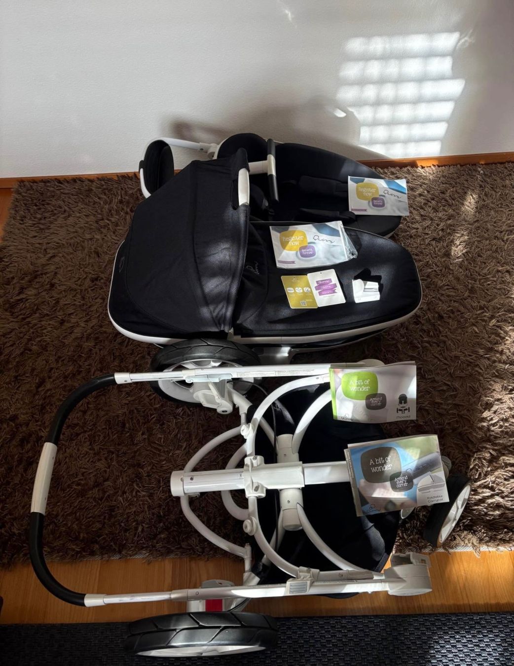 Quinny Carrozzine: Quinny Moodd Kombi-Kinderwagen – Usato da Feuerthalen venduto da rob_2k85 2