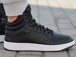 ADIDAS Schuhe HOOPS, black, B-Ball-Style, Gr.UK9.5/EUR44