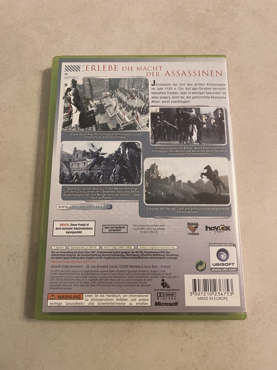 Giochi: assassin's creed xbox360 – Usato da Suhr venduto da SchnapperCH 1