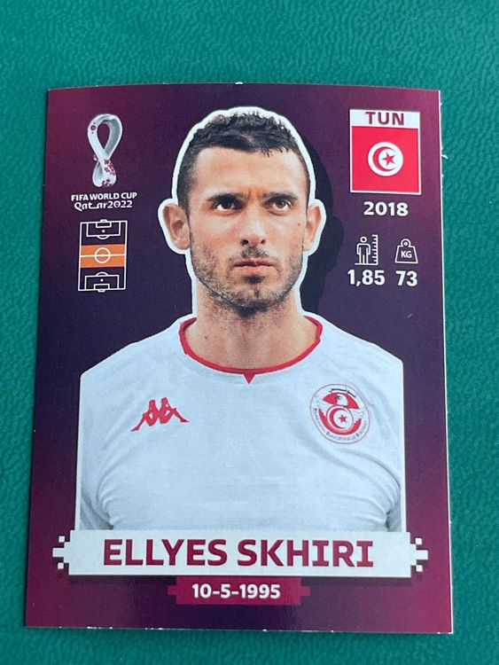 Panini Wm Tun Ellyes Skhiri Kaufen Auf Ricardo