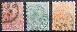 Italien Paket Kat. 3-5 gest. 1884 Kat. 45 Euro