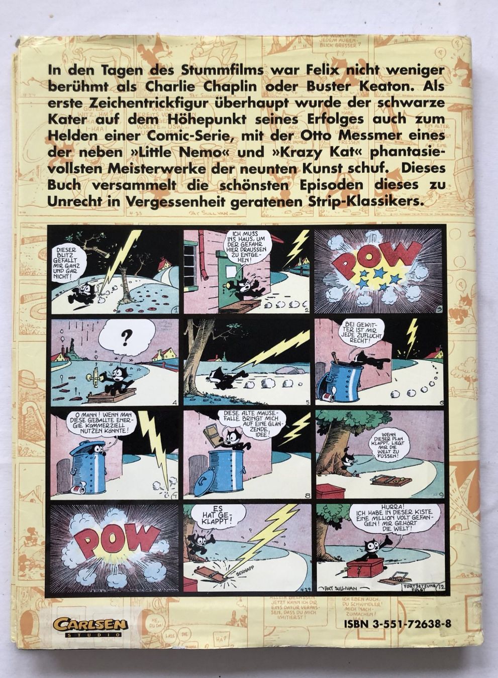 Fumetti: Felix - Der Kater - Ein Comic Klassiker von Otto Messmer – Usato da Schaffhausen venduto da durruti 4