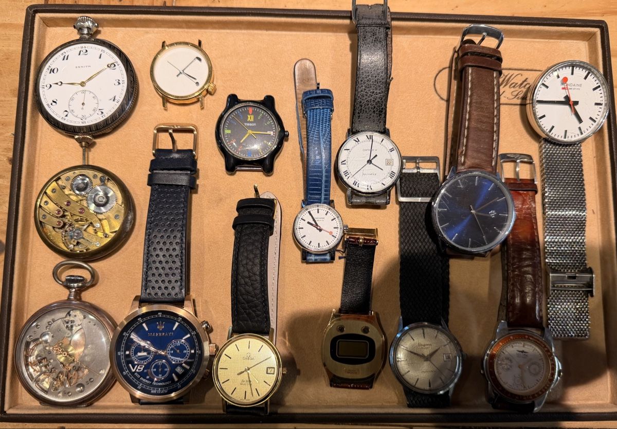 Omega Orologi: Lot von diversen Uhren Omega – Difettoso da Wallisellen venduto da jici